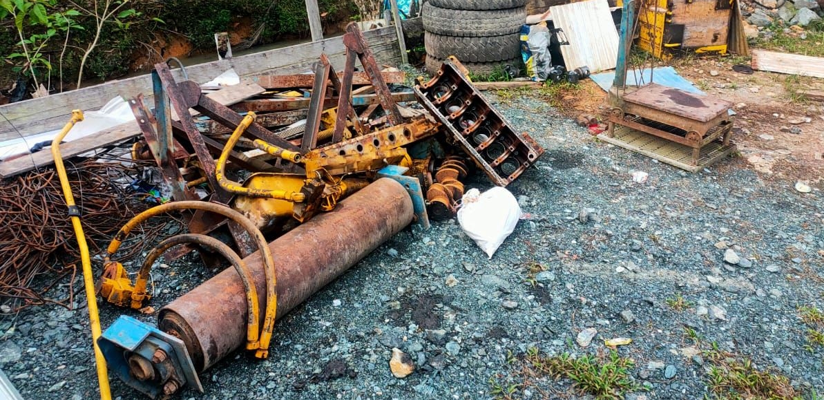 Polisi di Kapuas Amankan Terduga Pelaku Pencurian Spare Part Excavator Senilai Rp 1 Miliar