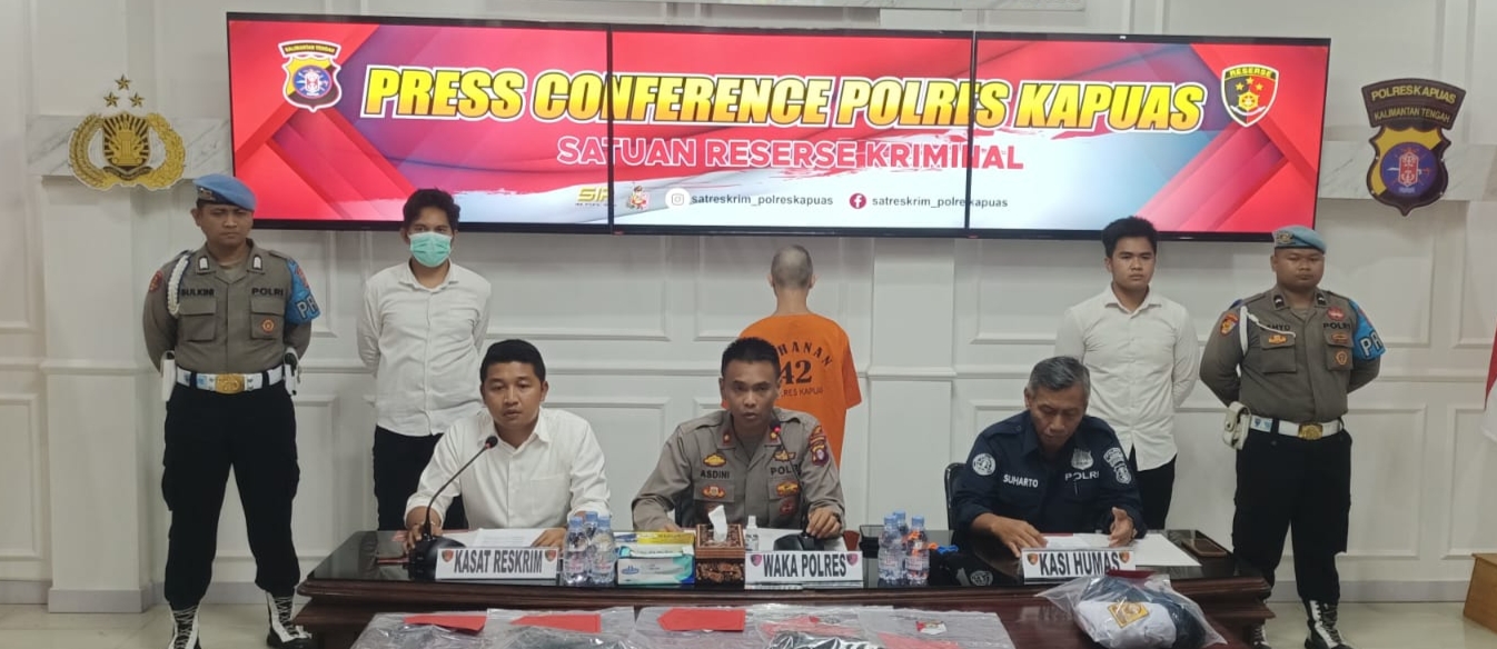 Polres Kapuas Tetapkan 8 Tersangka Dugaan Pembakar Rumah Kosong
