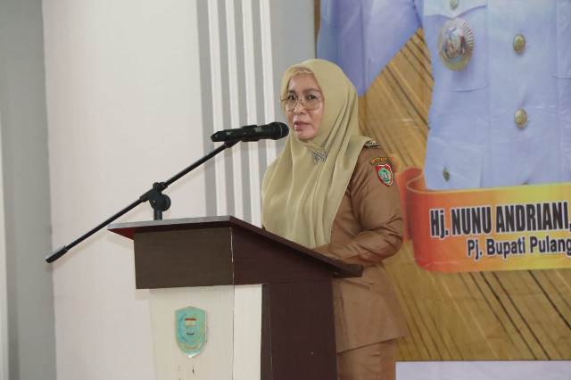 Pj Bupati Pulang Pisau Sosialisasi Unit Kesehatan Sekolah