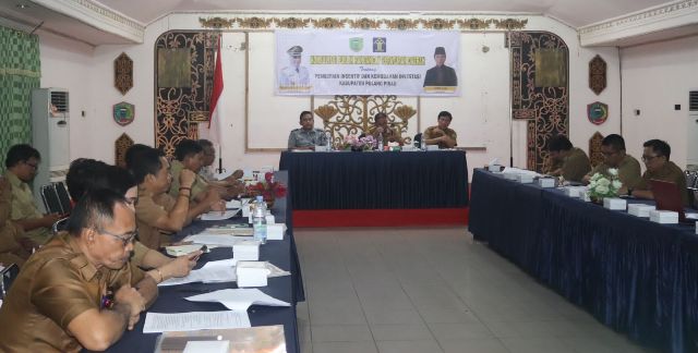 Asisten I Pimpin Konsultasi Publik Raperda Tentang Pemberian Insentif dan Kemudahan Investasi
