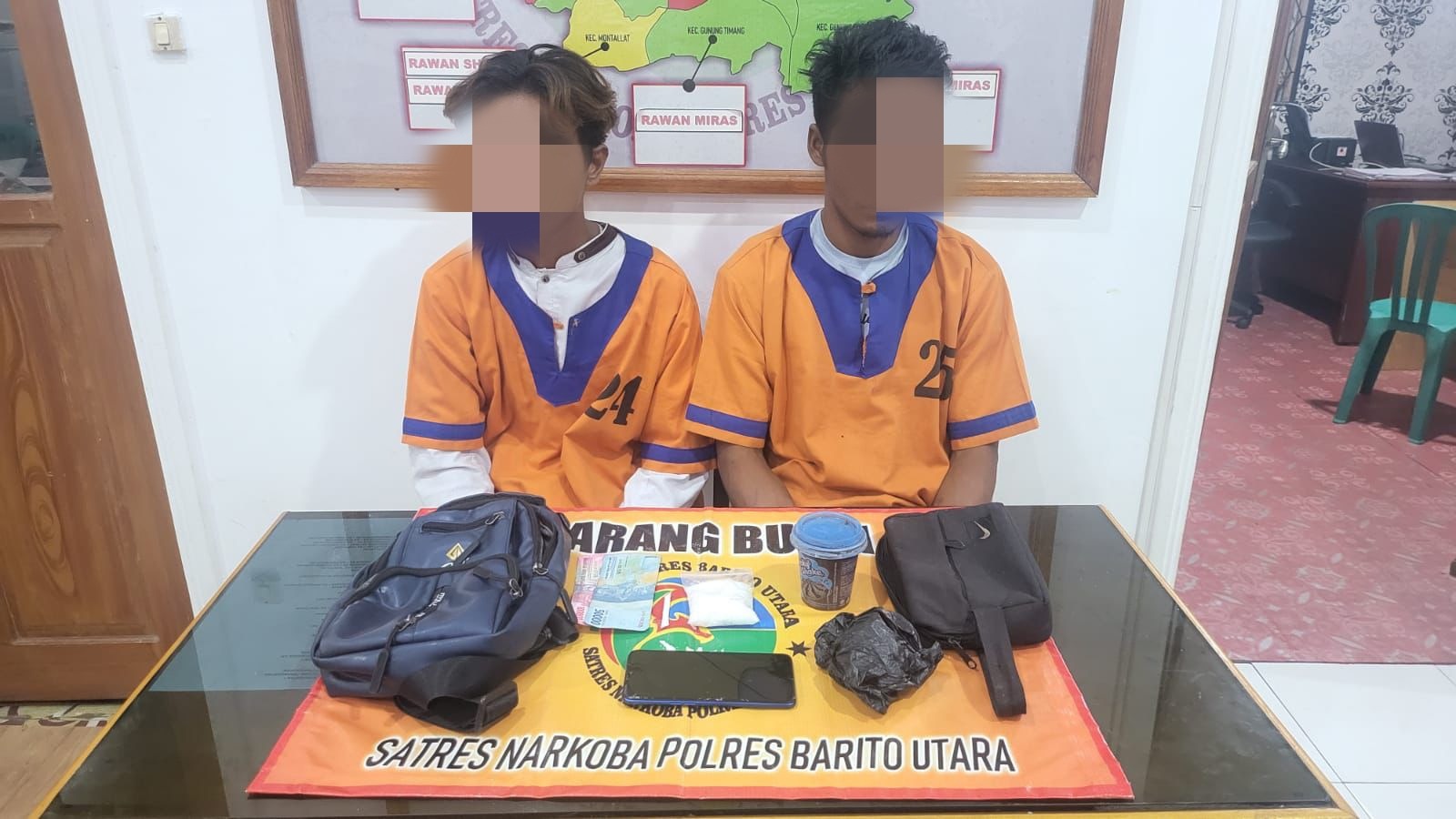 Sebanyak 57,80 Gram Sabu Berhasil Diamankan Kepolisian Dari Dua Terduga Pengedar
