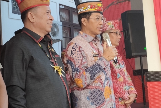 Doni Sambut Kedatangan Dandim 1013/Mtw Letkol Inf Agussalim Tuo