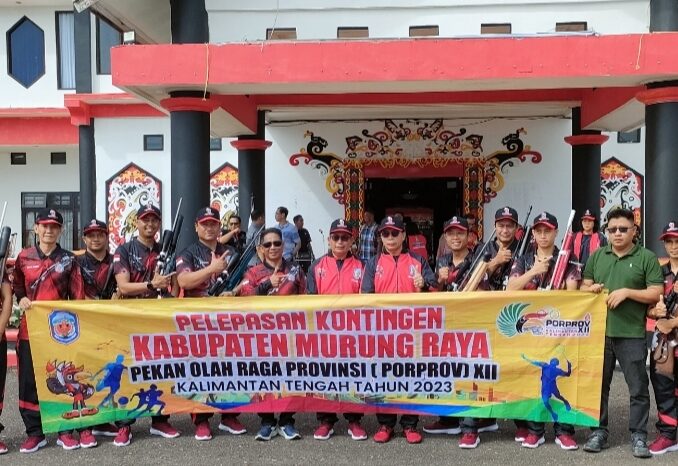 Heriyus Support Atlet Kontingen Murung Raya