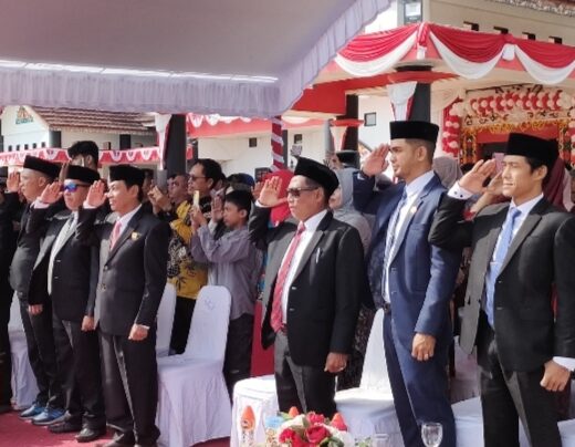 DPRD Murung Raya Ikuti Upacara HUT ke-78 RI