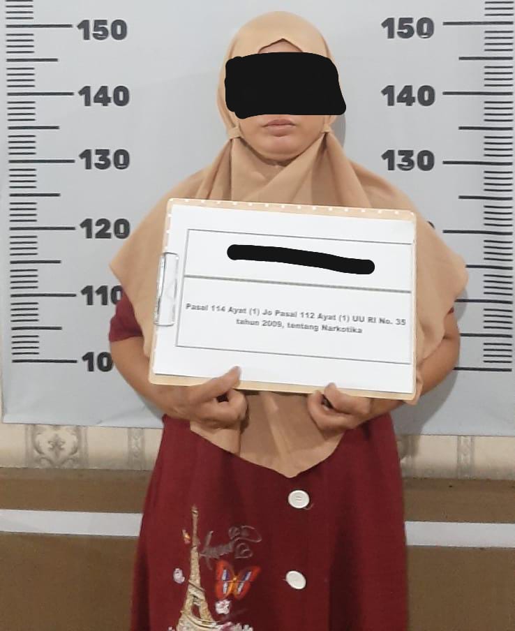 Diduga Pengedar Narkotika, IRT di Kapuas Dibekuk