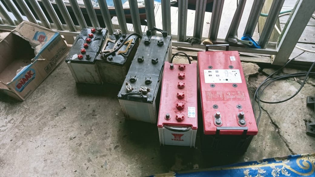 Perusahaan Tak Bayar Upah, Seorang Pria Nekat Embat Aki dan Mesin Pompa