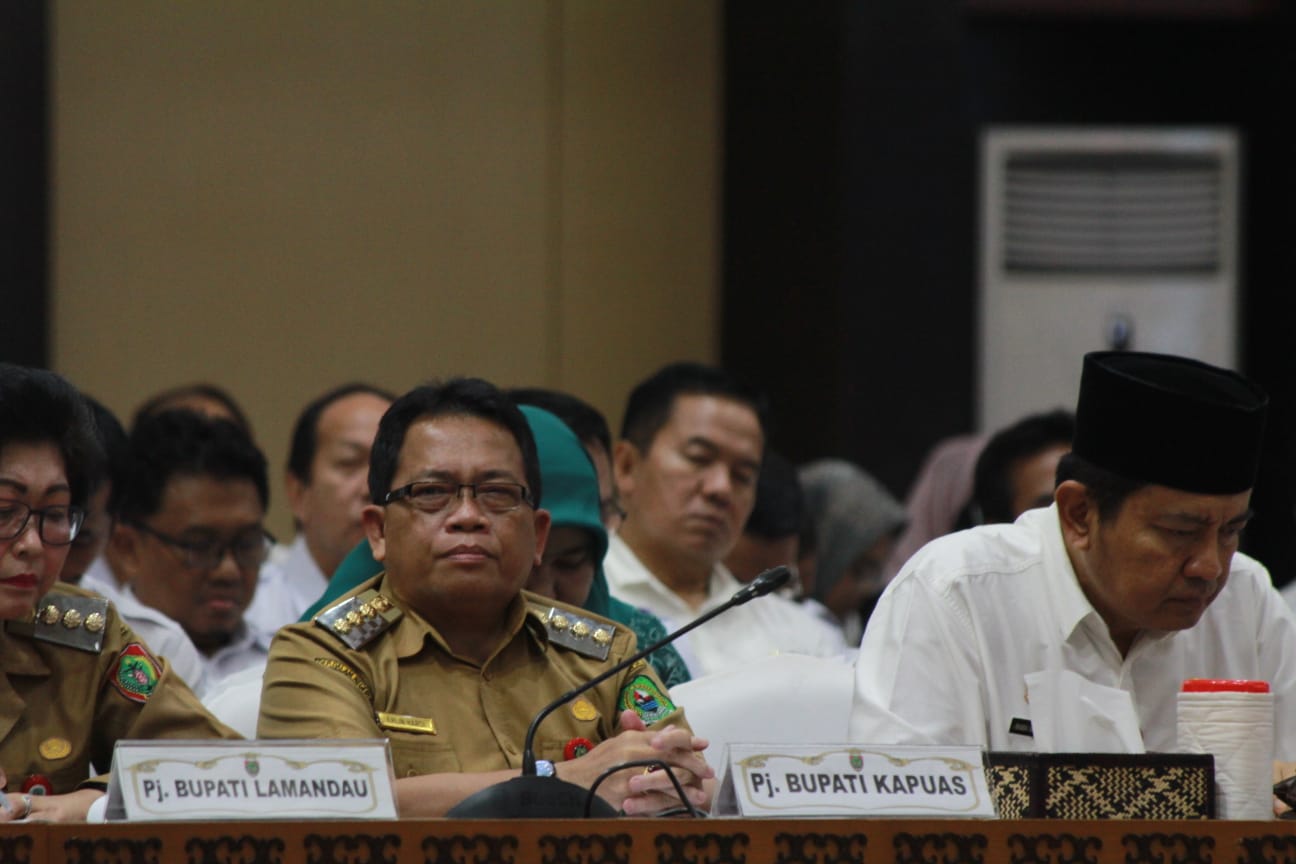 Pj Bupati Kapuas Hadiri Rakor Optimalisasi Penyelenggaran Pemerintah