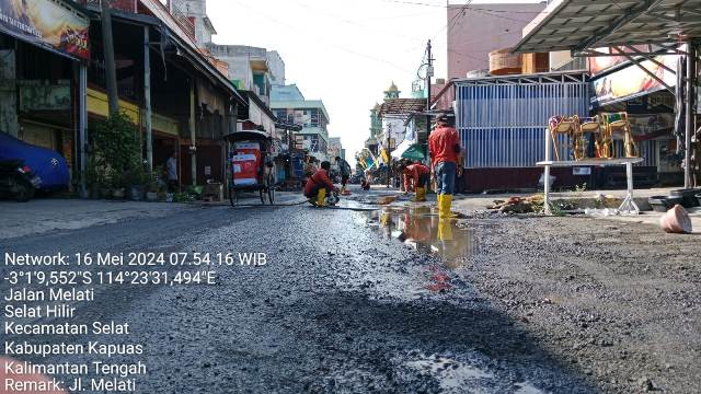 UPR Bina Marga Respon Cepat Tangani Jalan Melati