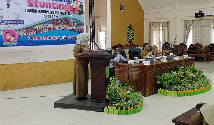 Tingkat Prevelensi Stunting di Pulang Pisau Alami Penurunan