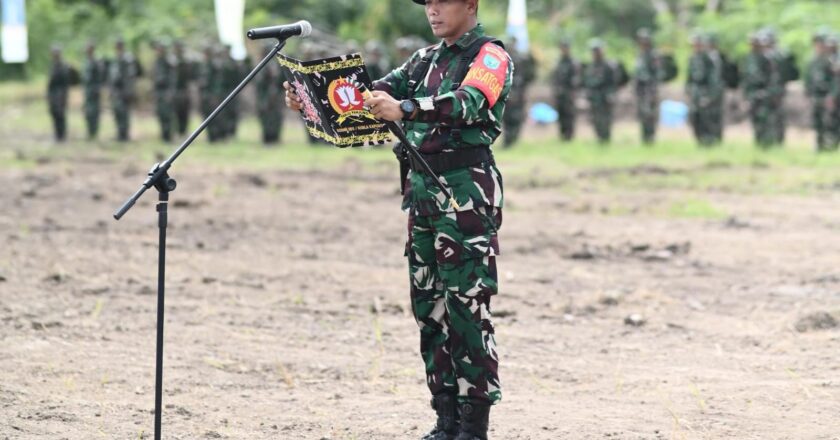 Dandim Apresiasi Pemkab Kapuas Dukung Program TMMD Ke 121 Desa Manyahi