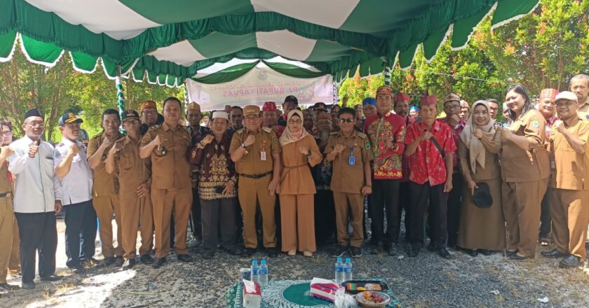 Pj Bupati Kapuas Kunker ke Kecamatan Bataguh Serap Aspirasi Warga