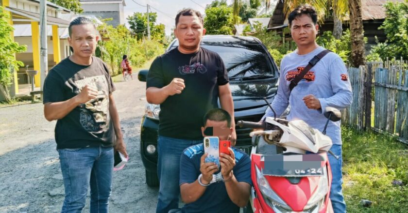 Pelaku Jambret Resahkan Warga Kapuas Akhirnya Dibekuk Kepolisian