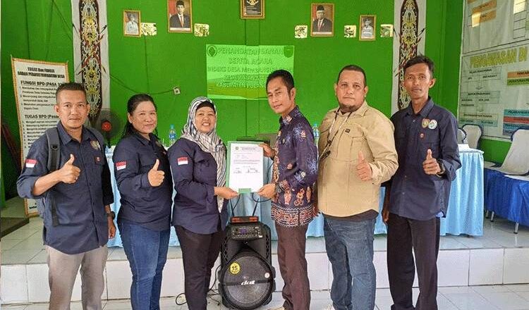 Dua Desa di Pulang Pisau Naik Status Menjadi Desa Mandiri