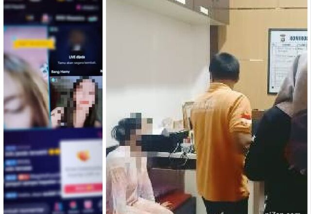 Nekat Live Streaming Tanpa Busana Wanita Cantik di Kapuas Ditangkap Polisi