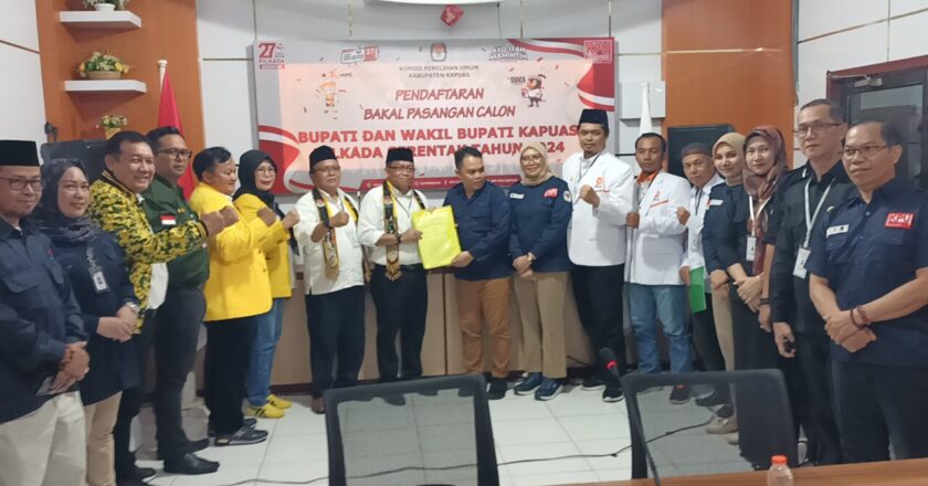 KPU Kapuas Pastikan Dokumen Erlin Hardi – Alberkat Lengkap