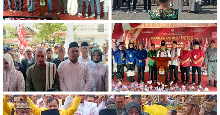 Dipastikan 5 Pasang Calon Bupati dan Wakil Bupati Ikuti Pilkada Kapuas