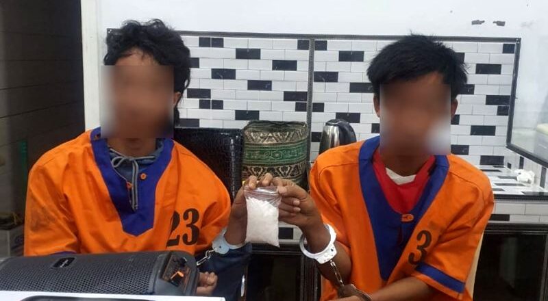 1 Ons Sabu Gagal Edar, Dua Tersangka Diamankan Satresnarkoba Polres Barito Utara
