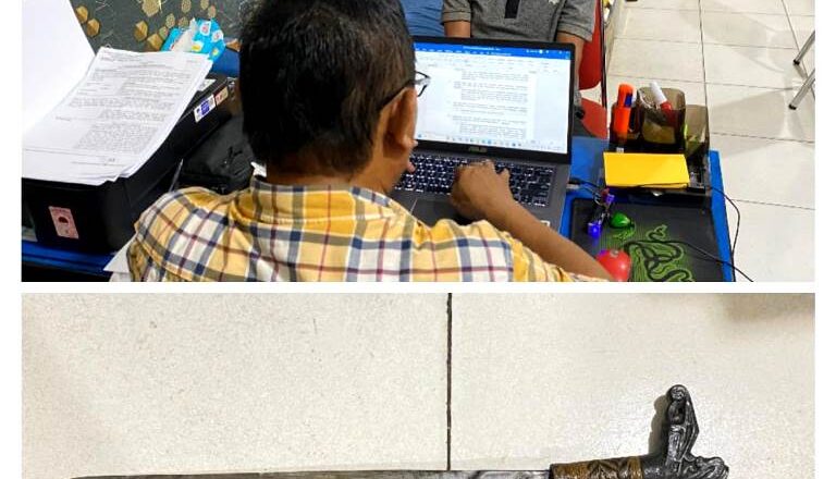 Ancam Karyawan Perusahaan dengan Sajam, Kakek 62 Tahun Diamankan Polisi