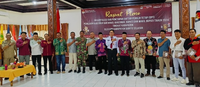 Daftar Pemilih Tetap di Barito Selatan Sebanyak 98.898 Pemilih