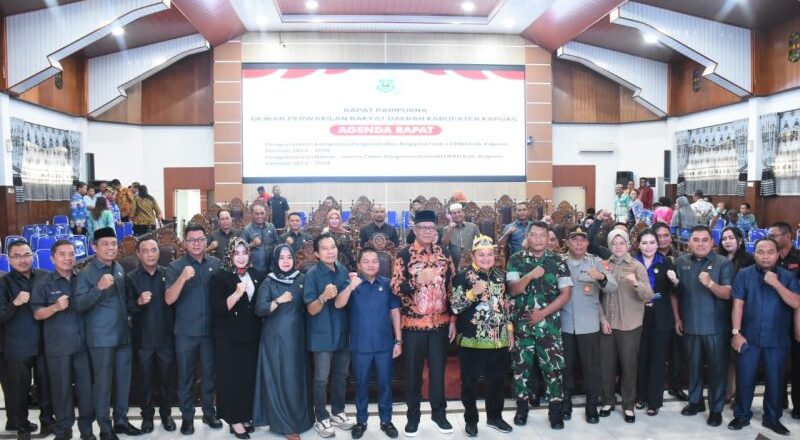 Ini Nama-nama Tiga Unsur Pimpinan Definitif DPRD Kapuas