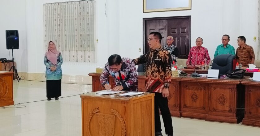 Dewan umumkan tiga calon pimpinan definitif DPRD Barsel periode 2024-2029