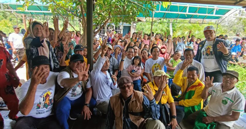 Kampanye Dialogis, Erlin Hardi Pulang Kampung ke Desa Pulau Keladan