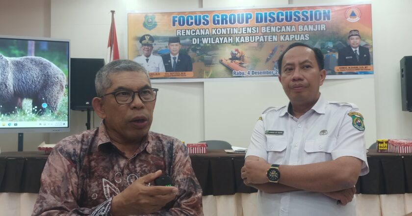Pemkab Kapuas Gelar FGD Terkait Rencana Kontinjensi Bencana Banjir