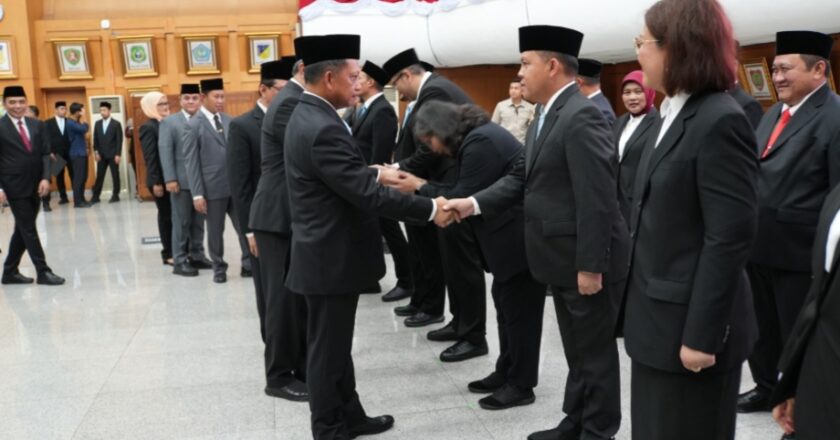 Mendagri Lantik Penjabat Bupati Barsel Sebagai Direktur Fasilitasi Kepala Daerah dan DPRD
