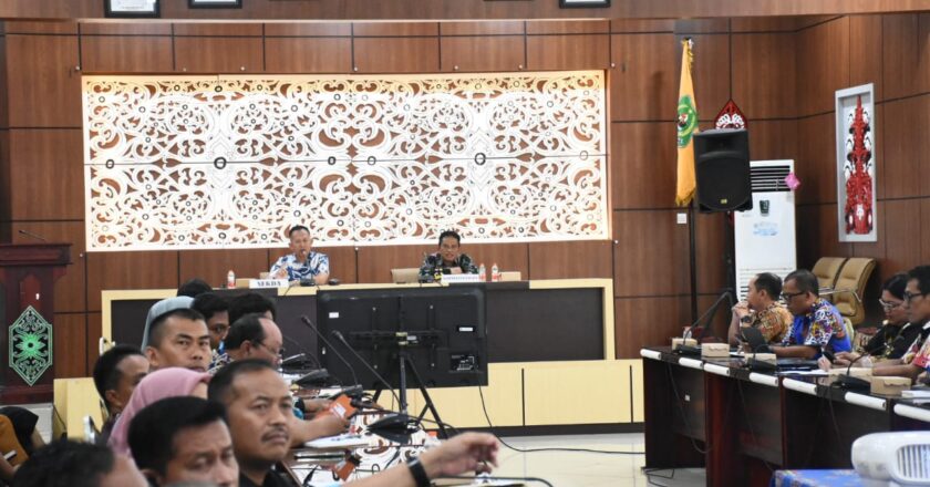 Sekretaris Daerah Kapuas Pimpin Rapat Musrenbang RKPD di Aula Bappeda