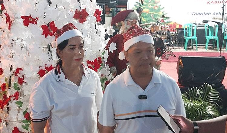 Wakil Ketua I DPRD Kapuas Apresiasi Pawai Lilin Sambut Natal 2024