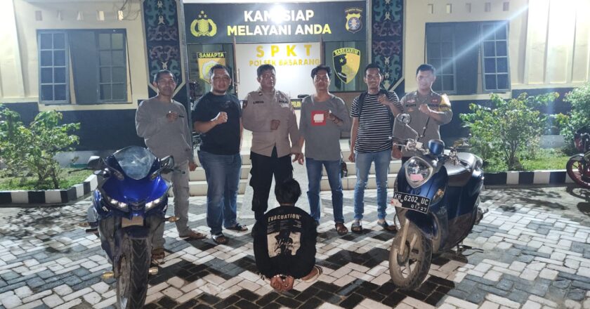 Satreskrim Polres Kapuas Bekuk Pelaku Curanmor
