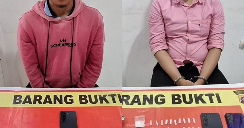 Dua Pemuda Dibekuk Satresnarkoba Polres Kapuas