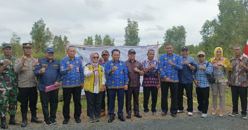 Bupati Kapuas Tinjau Lokasi Rencana Pembangunan Sekolah Rakyat di Desa Batuah