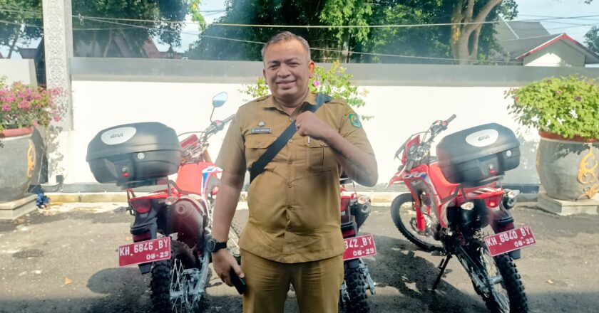 Bantuan Armada Roda Dua Dukung Pemantauan Bencana di Kecamatan Timpah