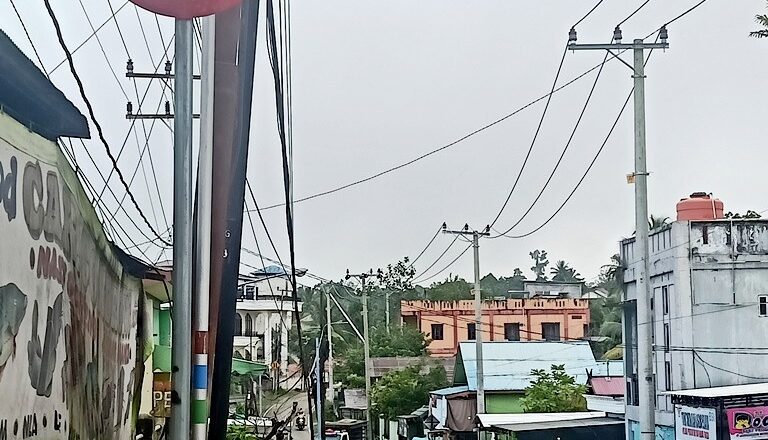 Truk Bermuatan Rusak di Jalan Pertiwi Muara Teweh, Warga Minta Supir Patuh