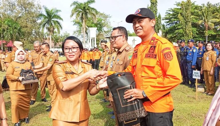 Kadis PUPR Barsel Hadiri Apel Besar Pasca Libur Lebaran