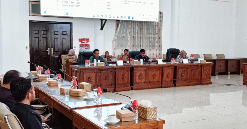 Pemkab Sampaikan Dua Raperda Ke DPRD Barito Selatan