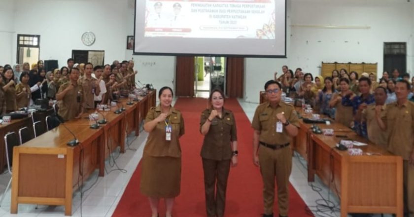 Bagian Perpustakaan Setda Katingan Gelar Bimtek