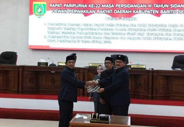 Tiga fraksi DPRD Barito Selatan sepakat raperda APBD-P dibahas pada tahap selanjutnya