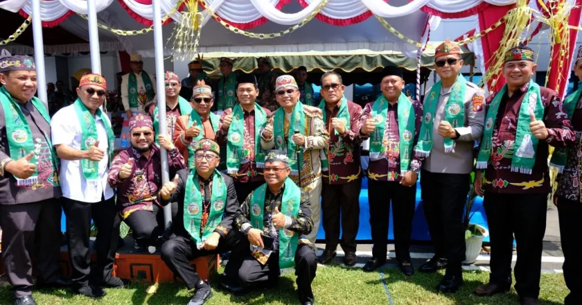 Heriyus Hadiri Upacara Peringatan Hari Jadi Ke-23 Kabupaten Barito Timur