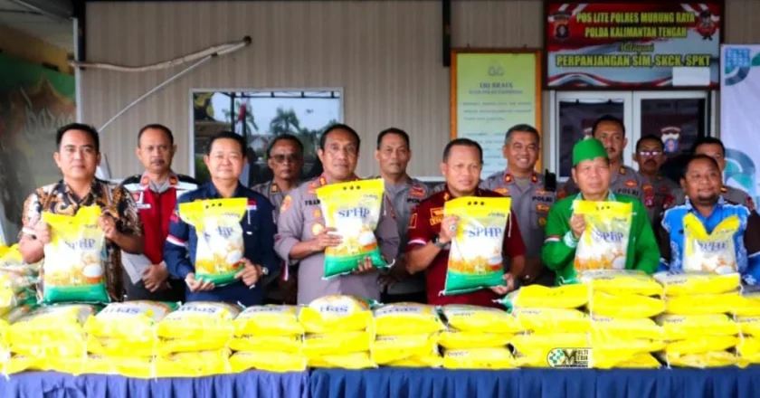 Launching Gerakan Pangan Murah di Murung Raya