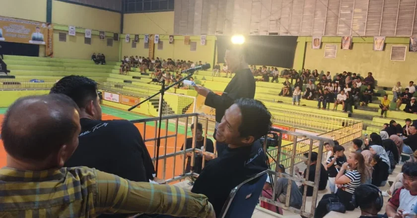 Bupati Heriyus Buka Open Tournament Futsal Ganfash Season III