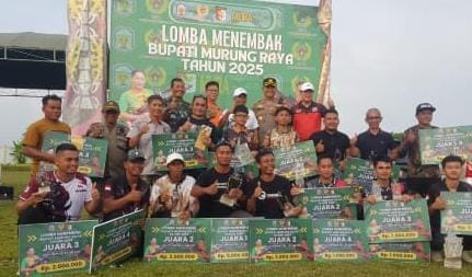 Lomba Menembak “Bupati Murung Raya” 2025 Jadi Ajang Pembinaan Atlet Muda