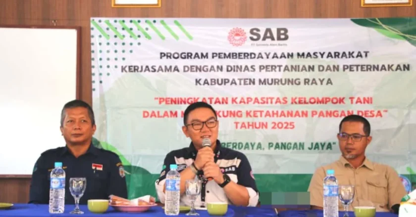 Pemkab Murung Raya dan PT SAB Dorong Ketahanan Pangan Lewat Program Pemberdayaan Masyarakat