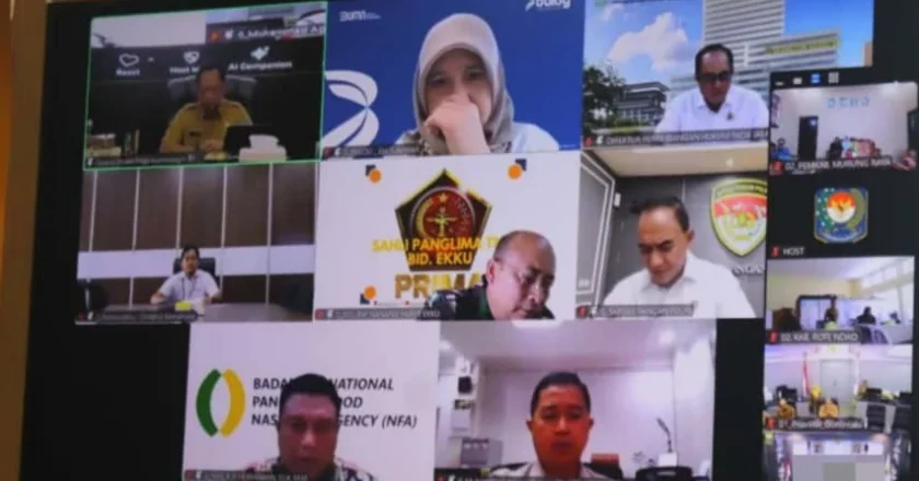 Pemkab Murung Raya Ikuti Rakor Pengendalian Inflasi