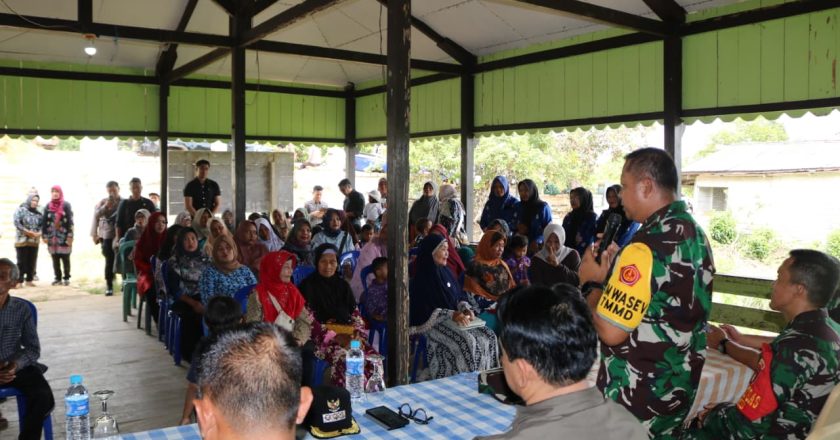 Tim Wasev Tinjau Langsung Program TMMD ke 126 Kodim 1013/Muara Teweh