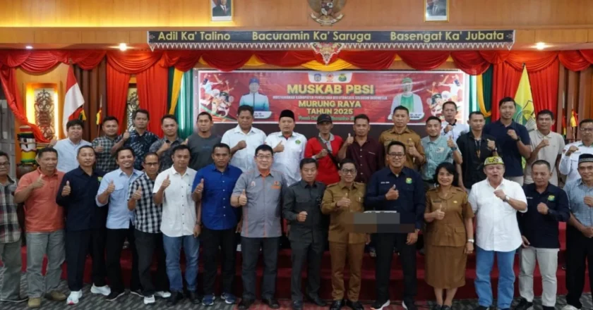 Bupati Heriyus Buka Musyawarah Kabupaten PBSI Murung Raya Tahun 2025