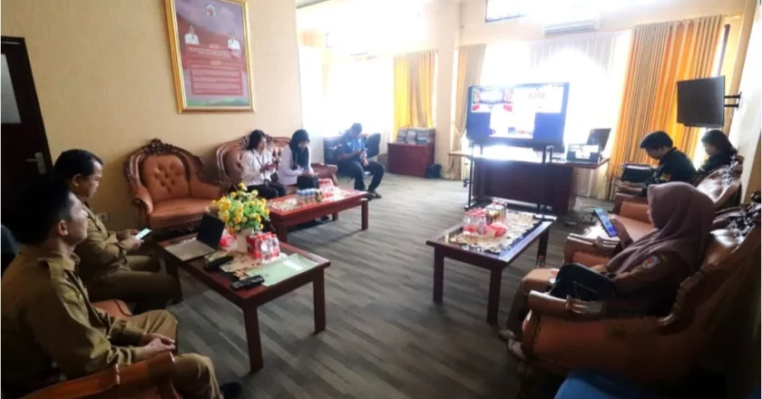 Pemkab Murung Raya Ikuti Rakor Penanganan Inflasi dan Evaluasi Program Tiga Juta Rumah
