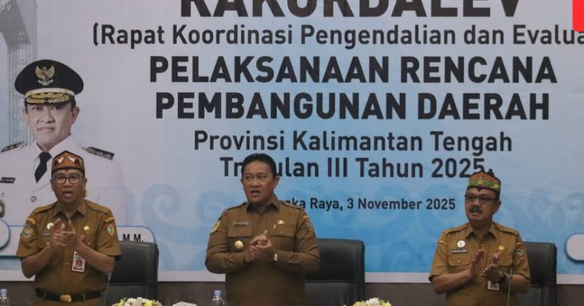 Kepala Bappedalitbang Katingan Hadiri Rakordalev Tingkat Kalteng