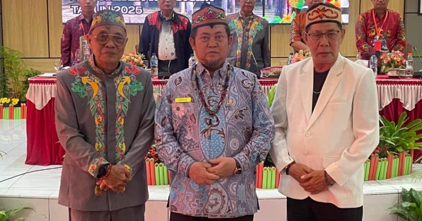 Saiful Nahkodai Dewan Adat Dayak Katingan Periode 2025–2030